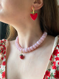 Charm's FRAISE points blancs - charm's interchangeables