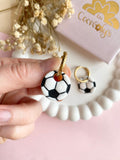 Pampilles BALLON DE FOOT - boucles d’oreilles interchangeables