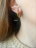 Créoles à clips pour oreilles non percées, pour Pampilles interchangeable - boucles d’oreilles modulables