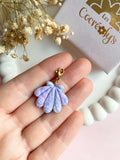 Charm's JEANINE marbré couleurs lavande, lilas, blanc nacré - charm's interchangeables