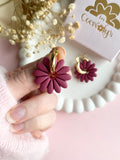 Pampilles APPOLINE litchi ou fruits rouges - boucles d’oreilles interchangeables
