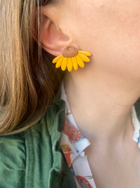 Puces d’oreilles CAPRI tournesol