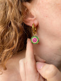 Pampilles PASTÈQUE - boucles d’oreilles interchangeables