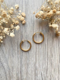Créoles à clips pour oreilles non percées, pour Pampilles interchangeable - boucles d’oreilles modulables