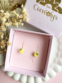 Puces d’oreilles mini citrons