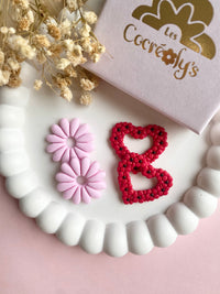 BOX PETIT BONHEUR FLEURI, Une box fleurie de 2 paires de Pampilles interchangeables