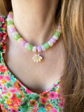 Charm's JEANINE coquillage aux jolis tons pastels et pointe de dorée - charm's interchangeables