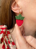 Puces d’oreilles Fraise