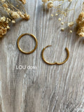 Créoles pour Pampilles interchangeable - boucles d’oreilles modulables