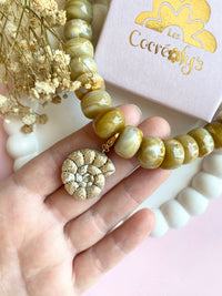 Charm's MAÉ blanc doré - charm's interchangeables