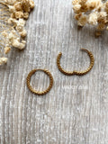 Créoles pour Pampilles interchangeable - boucles d’oreilles modulables