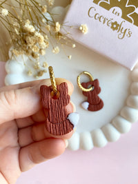 Pampilles MARCEAU le renardeau - boucles d’oreilles interchangeables