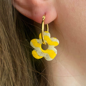 Boucles d’oreilles Pampilles LAURETTE interchangeable