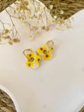 Boucles d’oreilles Pampilles FLORALIE interchangeable à motifs