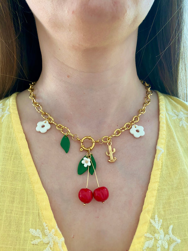 Collier Cerise