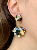 Puces d’oreilles pendante FLAVIE