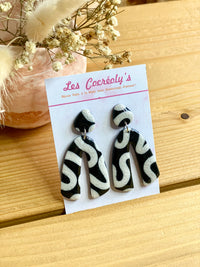 Puces d’oreilles pendante JASMINE