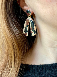 Puces d’oreilles pendante JASMINE