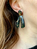 Puces d’oreilles pendante JASMINE