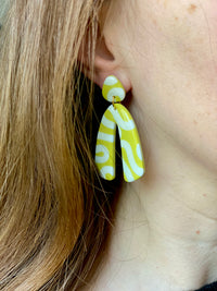 Puces d’oreilles pendante JASMINE