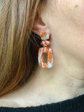 Puces d’oreilles pendante LILY