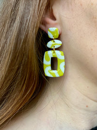 Puces d’oreilles pendante LILY