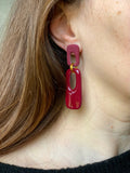 Puces d’oreilles pendante GIULIA