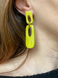 Puces d’oreilles pendante GIULIA