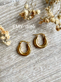 Créoles pour Pampilles interchangeable - boucles d’oreilles modulables