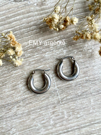 Créoles pour Pampilles interchangeable - boucles d’oreilles modulables