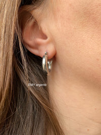Créoles pour Pampilles interchangeable - boucles d’oreilles modulables