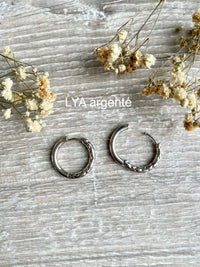 Créoles pour Pampilles interchangeable - boucles d’oreilles modulables