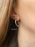 Créoles pour Pampilles interchangeable - boucles d’oreilles modulables