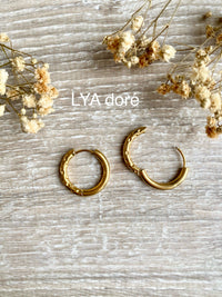 Créoles pour Pampilles interchangeable - boucles d’oreilles modulables